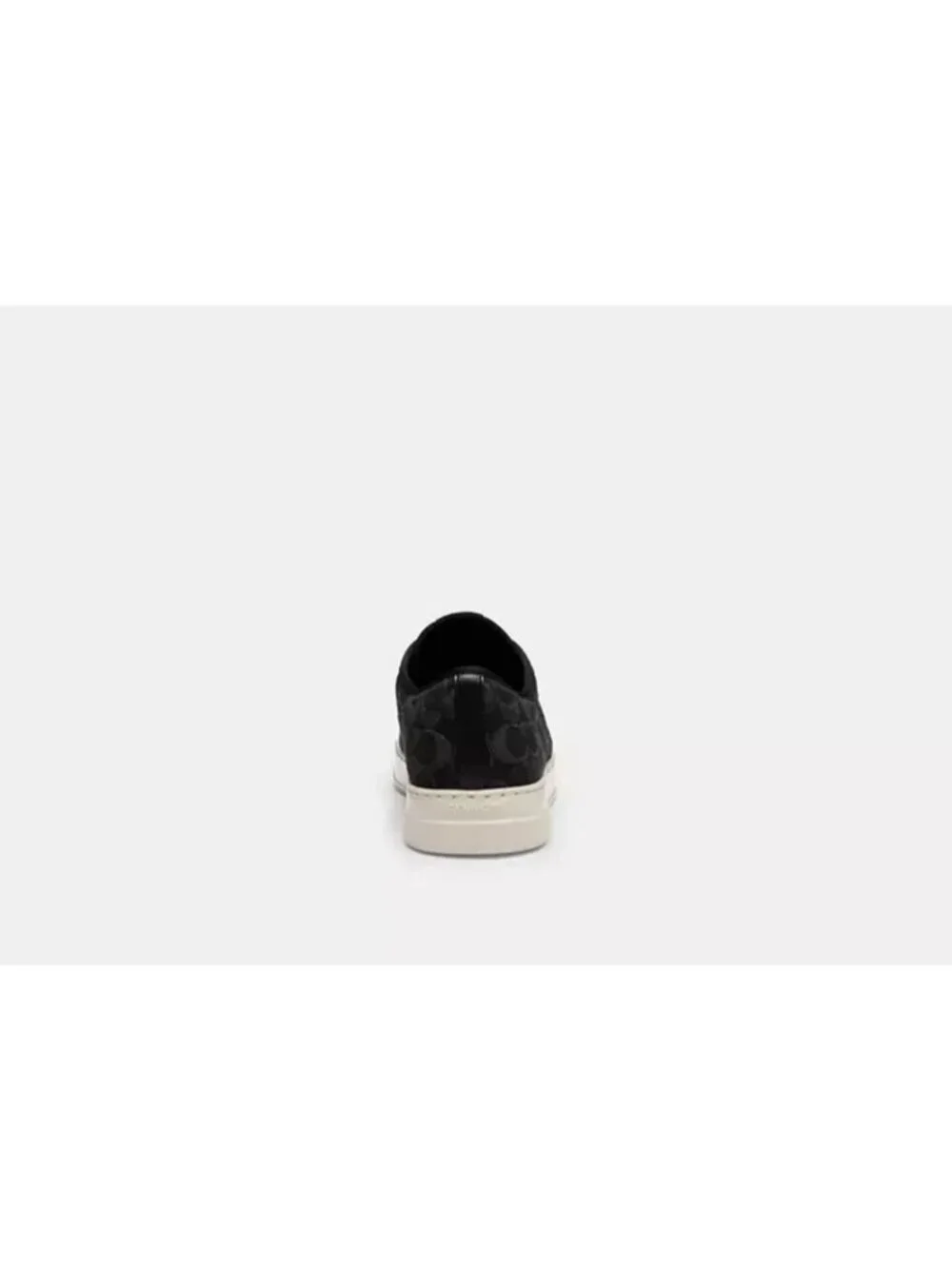Coach Canvas Sneaker in Signature Denim Sneakers Men's Size 12D Black Lace-Up